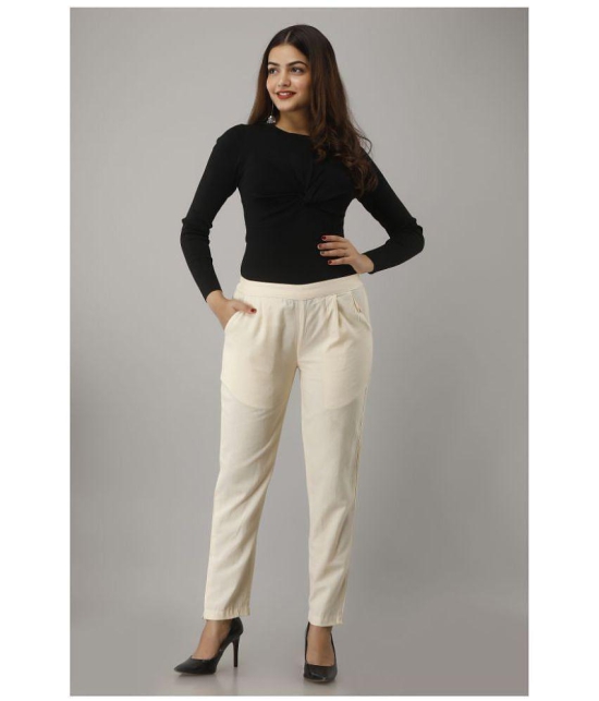 FabbibaPrints Cotton Cigarette Pants - Single - 32