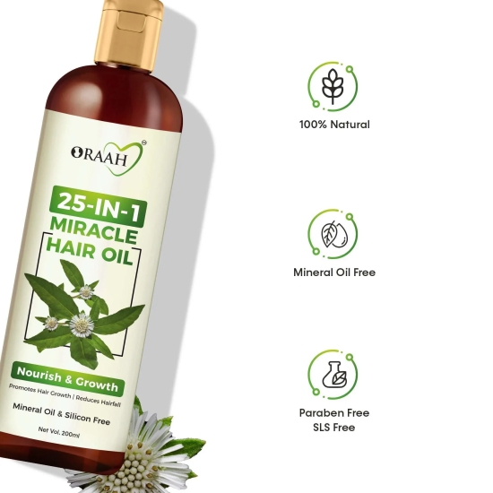 Oraah 25-in-1 Miracle Oil (200ml)