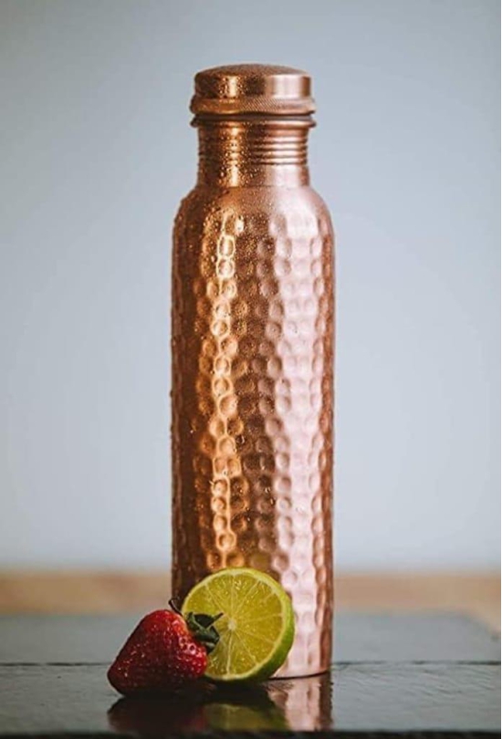 Copper Hammered Bottle | 1000ML