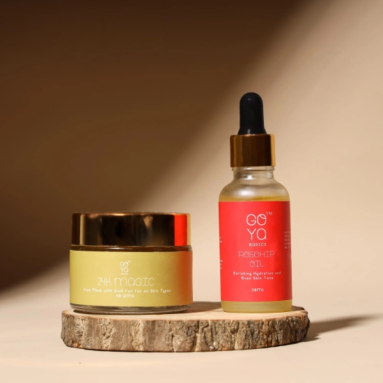 Brighter Skin Combo- 24 k Magic + Rosehip oil