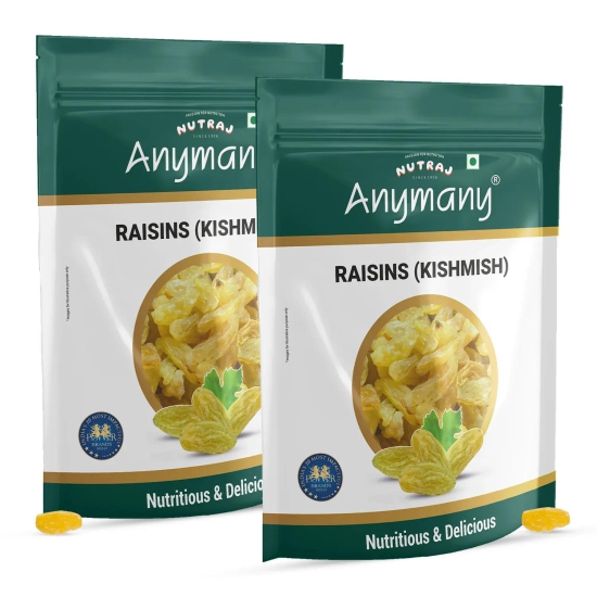 Nutraj Anymany Raisin 400gm 400g (Pack of 2)