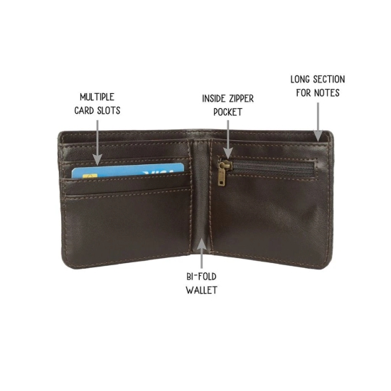 THEROY WALLETS 2 FOLD S BROWN