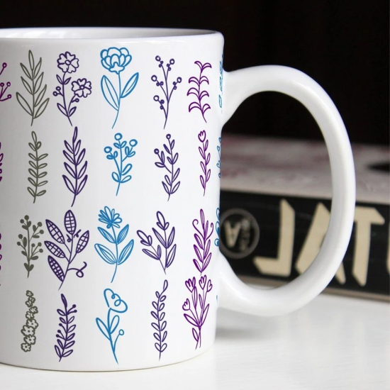 Colorful Blossom Coffee Mug