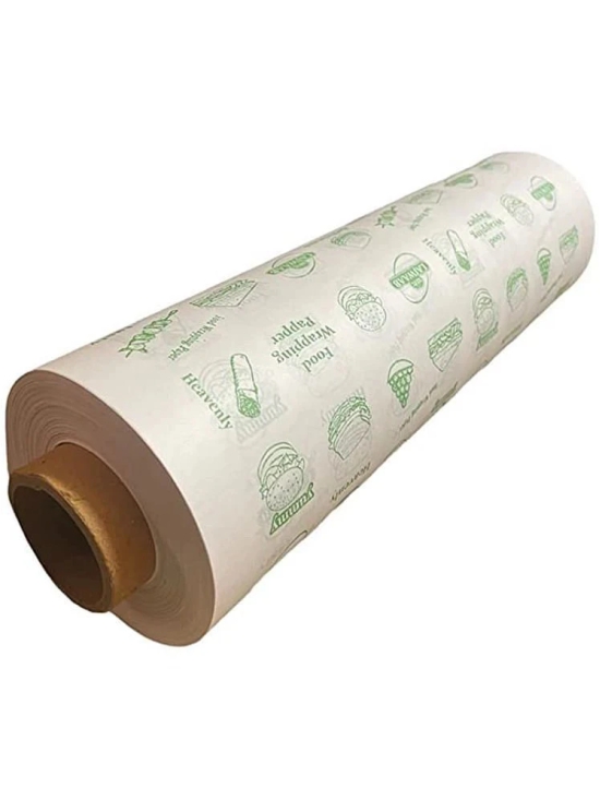 Lenon 25mtr White Paper Food Wrapping Paper Pack of 1 - Medium