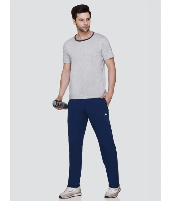 Zeffit Blue Cotton Blend Mens Sports Trackpants ( Pack of 1 ) - None