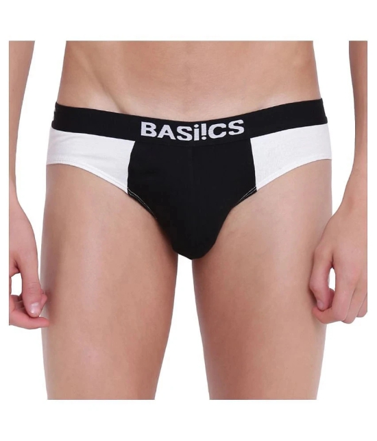 BASIICS By La Intimo White Brief Pack of 2 - S