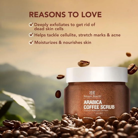 Arabica Coffee Body Scrub   345 gm-Arabica Coffee Body Scrub  | 345 gm