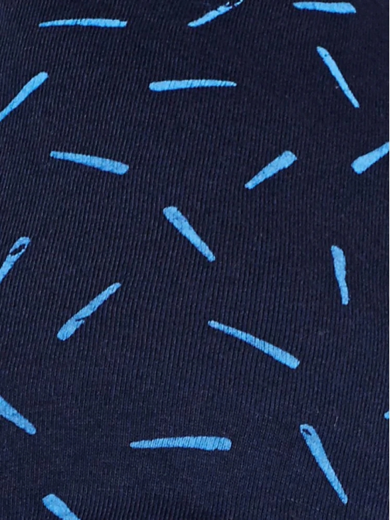 Vimal Jonney Navy Cotton Caps - Navy