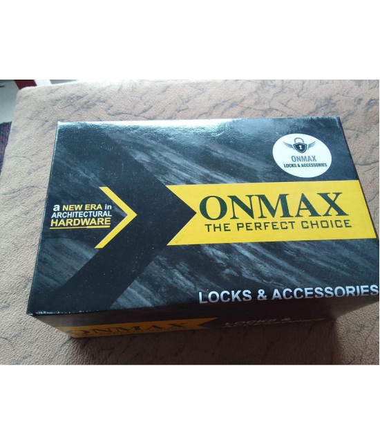 Onmax Heavy Mortise Lockbody and Steel 7 inches KY Mortise handle set with Satin Black finish