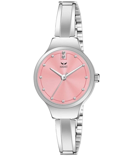 HAMT Silver Stainless Steel Analog Womens Watch