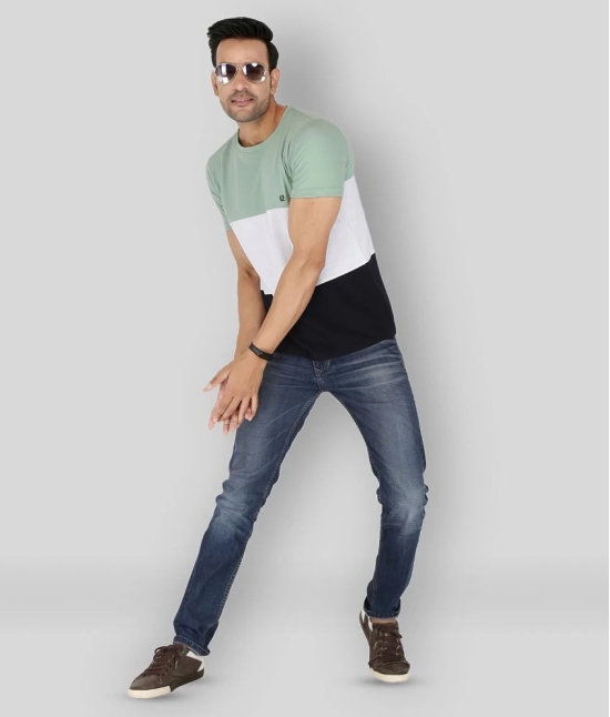 GENTINO - Multicolor Cotton Blend Slim Fit Mens T-Shirt ( Pack of 1 ) - None