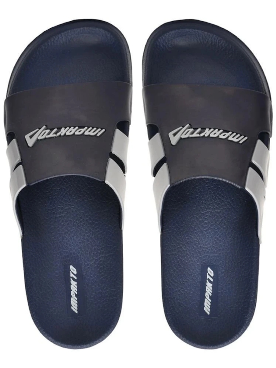 Impakto Blue Mens Slide Flip Flop - None