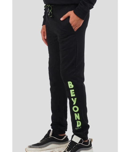 Ariel - Black Cotton Blend Boys Trackpant ( Pack of 1 ) - None