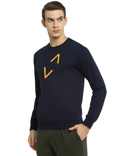 YUUKI Blue Cotton Blend Fleece Sweatshirt Single Pack - M