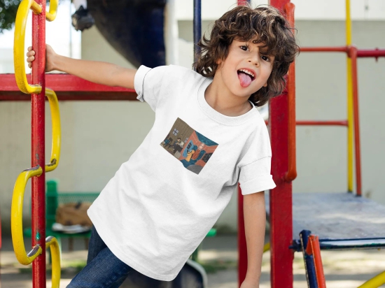 Filmkraft Official Lil Rohit & Jaadu Calling Kids T-shirt-Black / 10-12 Years