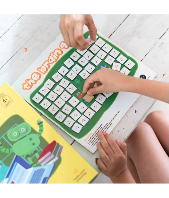 ILEARNNGROW Brain Puzzle Game - Board Game for Kids to Improve Memory and Observation Skills for Age 4 - 8 Years _ Toys for Kids 3 Years _ Baby Boys & Girls, Learning and Educational Gift Pa