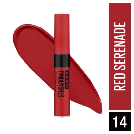 Maybelline New York Sensational Liquid Matte 14 Red Serenade