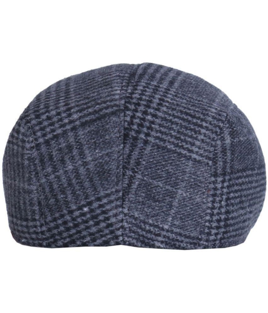 Zacharias Gray Woollen Mens Cap ( Pack of 1 ) - Gray