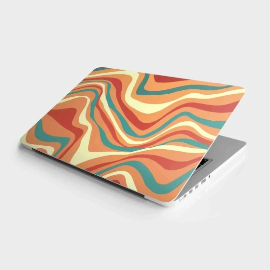 Wave Pattern Laptop Skin-17 Inch