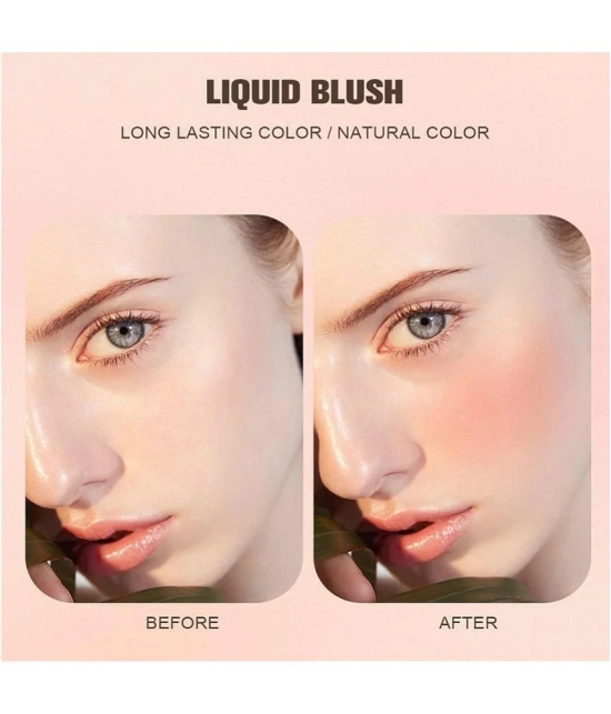 Adbeni Liquid Blusher 15gm, Effortless Glow & Long-Lasting, Easy To Blend, (02-Blissful Blush)