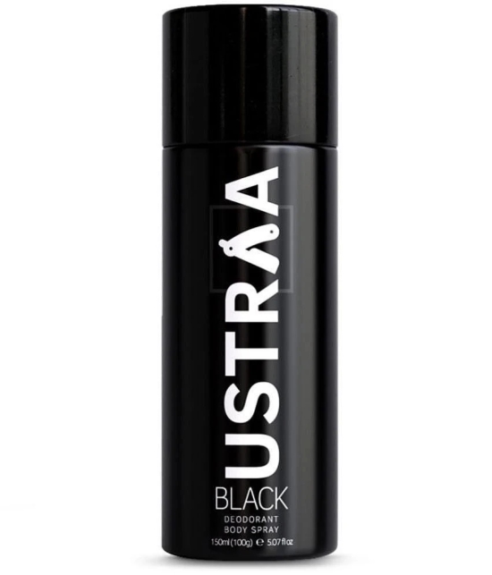 Ustraa Anti Acne Spot Gel - 15ml & BLACK Deodorant Body Spray - 150ml