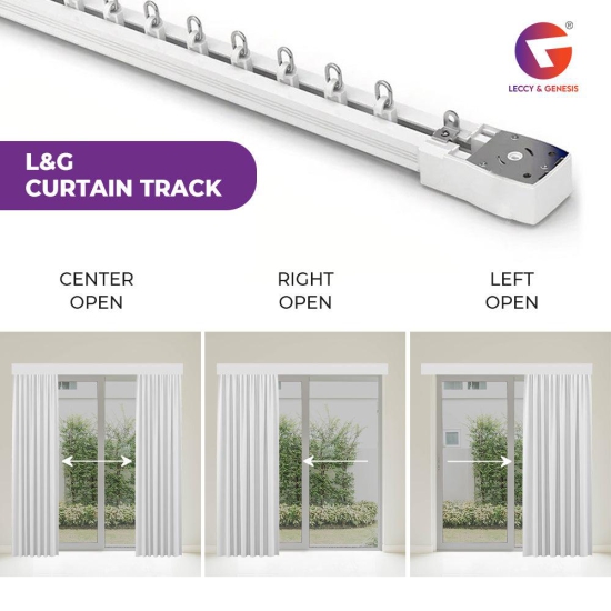 Smart Curtain Automation: Leccy & Genesis Curtain Track and Smart Motor Combo