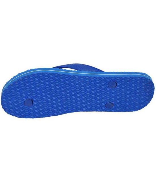 METAMORPH Blue Flip Flops - None