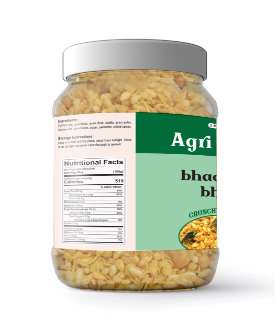 Agri Club Bhadang Bhel, 200 gm (Pack of 2)