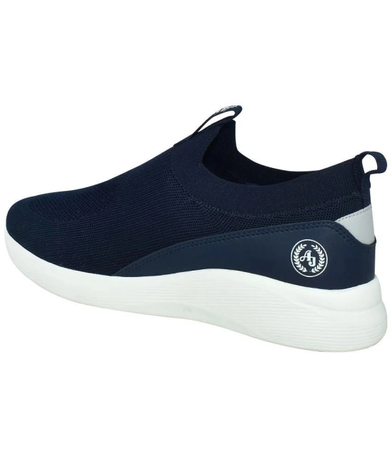 Ajanta - Blue Mens Slip-on Shoes - None