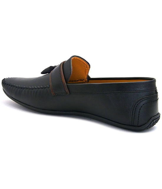 Fentcia Black Loafers - 12