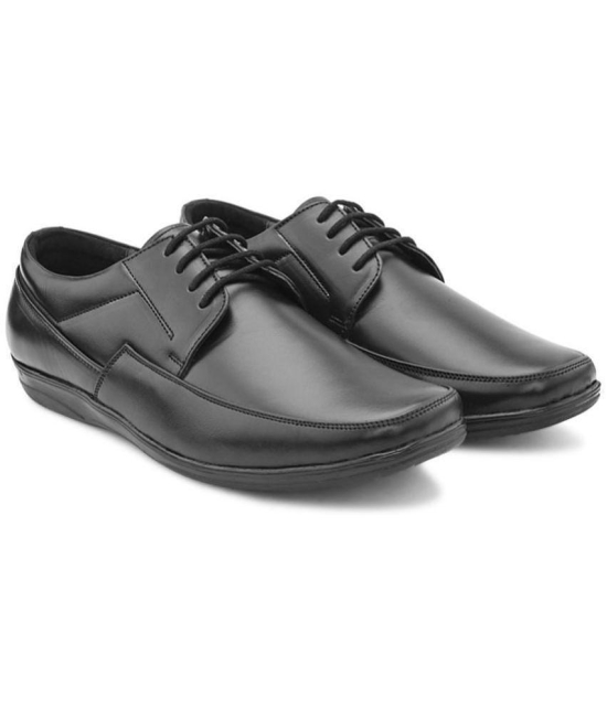 Fentacia - Black Men's Derby Formal Shoes - None