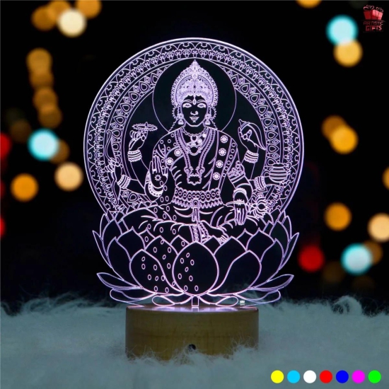 DhanLaxmi 3D Illusion LED Lamp