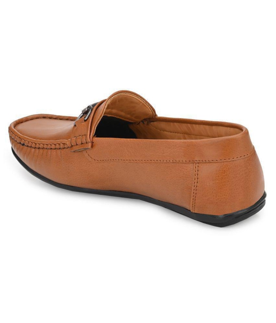 Leeport - Brown Men's Driving loafers - 11