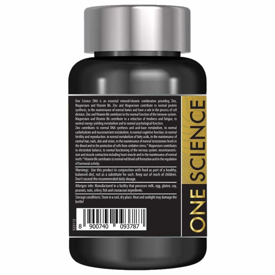 One Science ZMA, 60 capsules