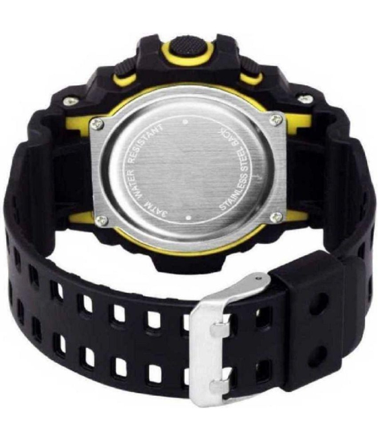 Hala Yellow Dial Digital Boys Watch ( Pack of 1 )