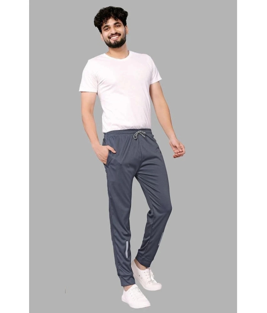 Anand Grey Lycra Mens Joggers ( Pack of 1 ) - None