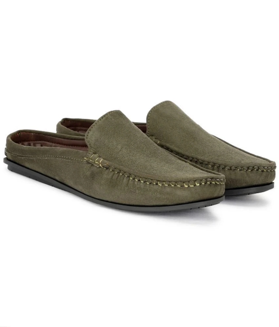 Buxton Green Mens Slip on - 9