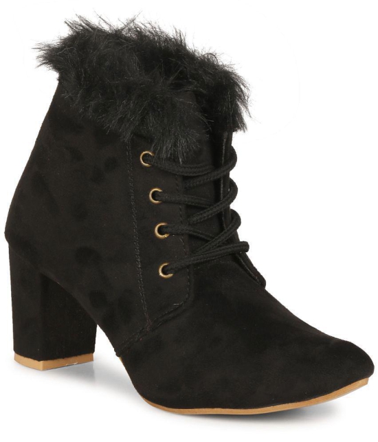 Commander - Black Women's Ankle Length Boots - None