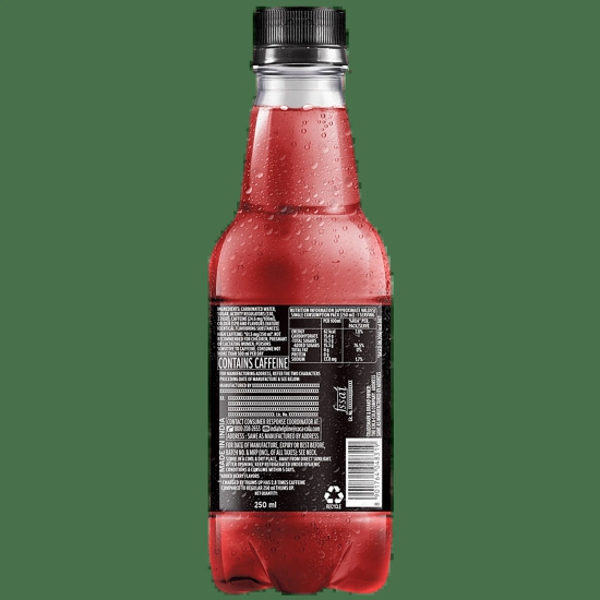 Thums Up Charged - Berry Bolt, 2X Caffeine, 250 Ml