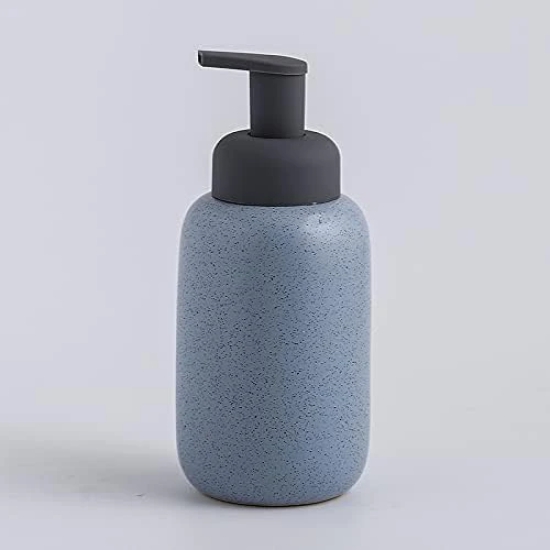 Homestic Foam Soap Dispenser  Stoneware  Ceramic Handwash Bottle for Kitchen  Soap Dispenser for Wash Basin  Bathroom Accessories Pack of 3-Homestic Foam Soap Dispenser | Stoneware | Ceramic Hand