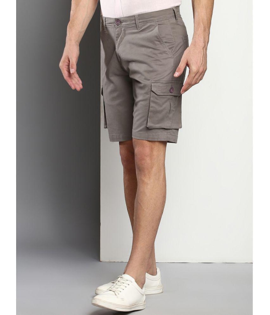 Dennis Lingo - Grey Cotton Mens Cargos ( Pack of 1 ) - None