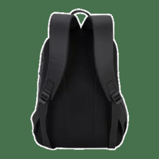 Croma Polyester Laptop Backpack (30 L, 2 Spacious Compartments, Grey and Black)