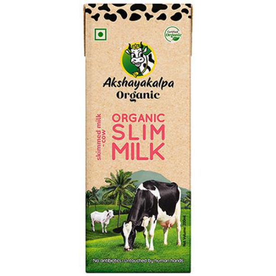 Organic Slim Milk UHT 1 Ltr