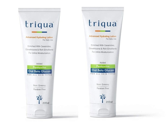 Triqua Advanced Hydrating Body Lotion, 180ML-2 x 180ml