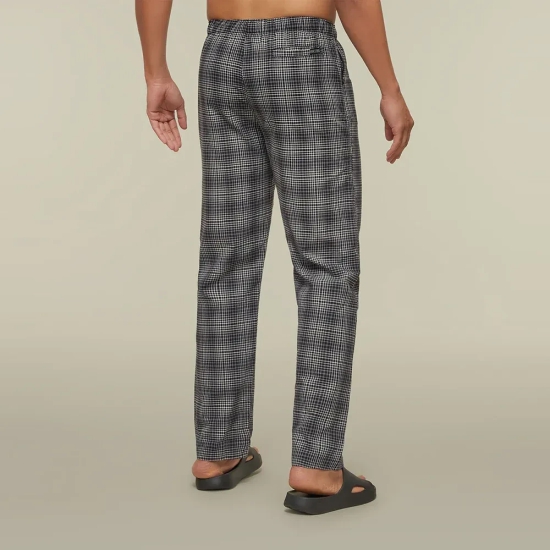 Checkmate Combed Cotton Pyjamas Smoke Grey XL