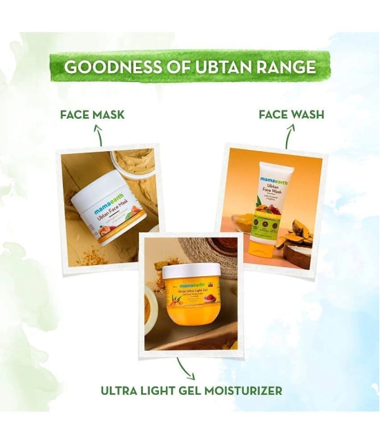 Mamaearth Ubtan Cleansing Milk for face, with Turmeric & Saffron for Gentle Cleansing - 100ml