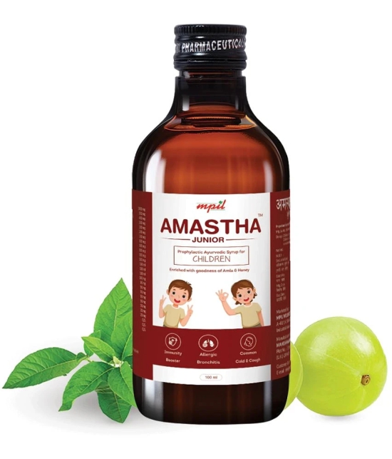 Mpil Wellness Amastha Junior Syrup For Kids, Cough And Cold (200Ml)