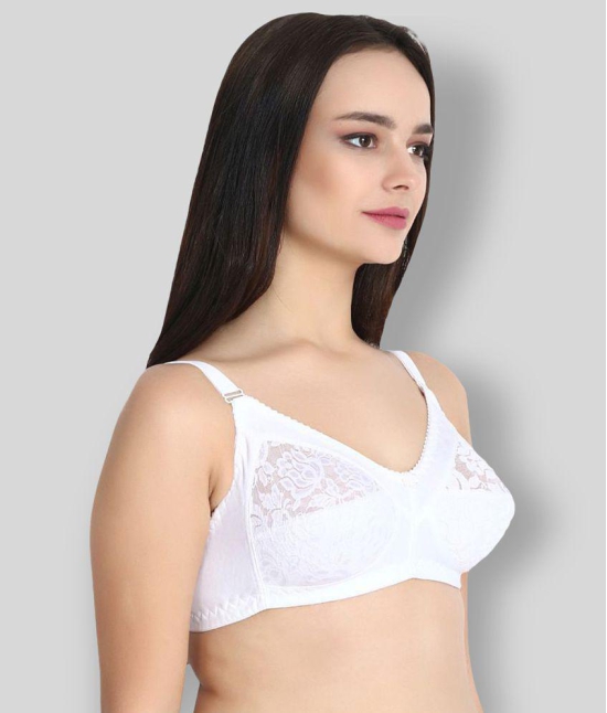 KYODO - Multicolor Cotton Blend Non - Padded Women's Everyday Bra ( Pack of 3 ) - 40B