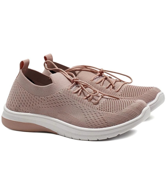 ASIAN - Peach Womens Sneakers - None