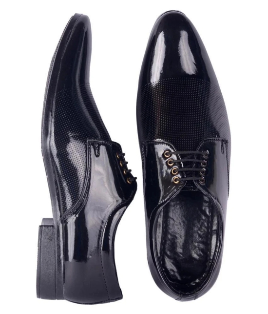 Aadi - Black Mens Derby Formal Shoes - None